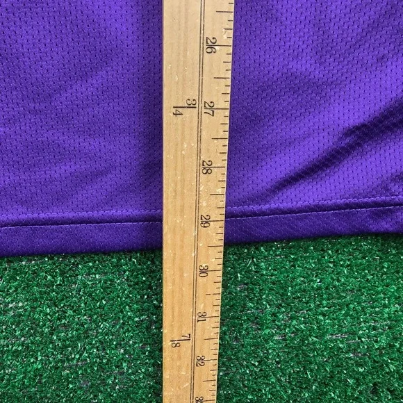 Baltimore Ravens Sweatshirt Mens XL Purple Quarter Zip Pullover Miller Lite Logo - Picture 6 of 8